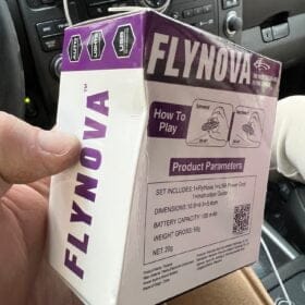 Flying UFO - Boomerang Drone photo review