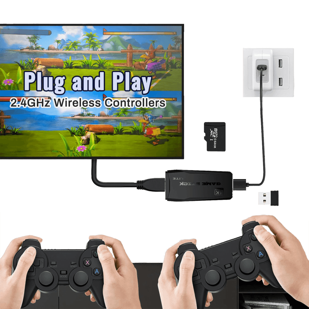 PixelBlast Lite – 4K Retro Game Console Stick | SickoApe